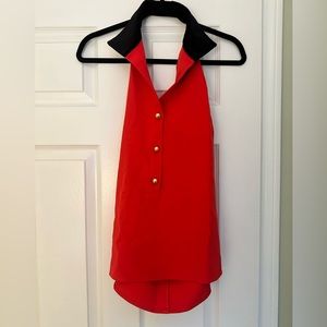 Tuckernuck halter with low back